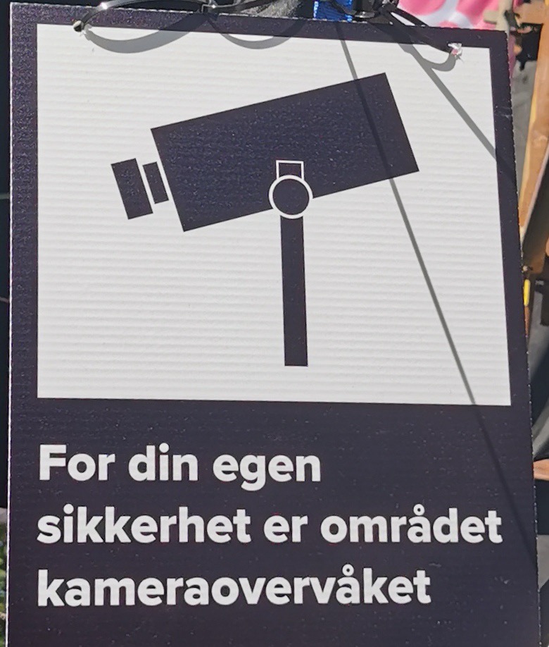 Bilde fra oppdrag innen kamera og teknisk sikring